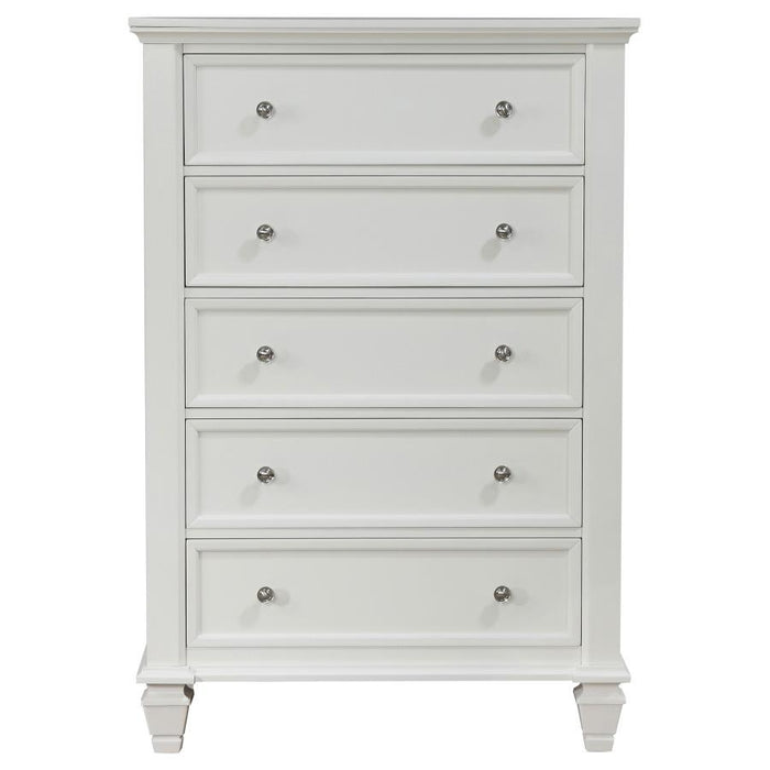 Sandy Beach - 5-drawer Chest - JaxCo Furniture