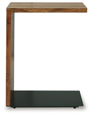 Wimshaw - Brown / Black - Accent Table - JaxCo Furniture