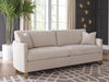 Corliss - Upholstered Arched Arm Sofa - Beige - JaxCo Furniture