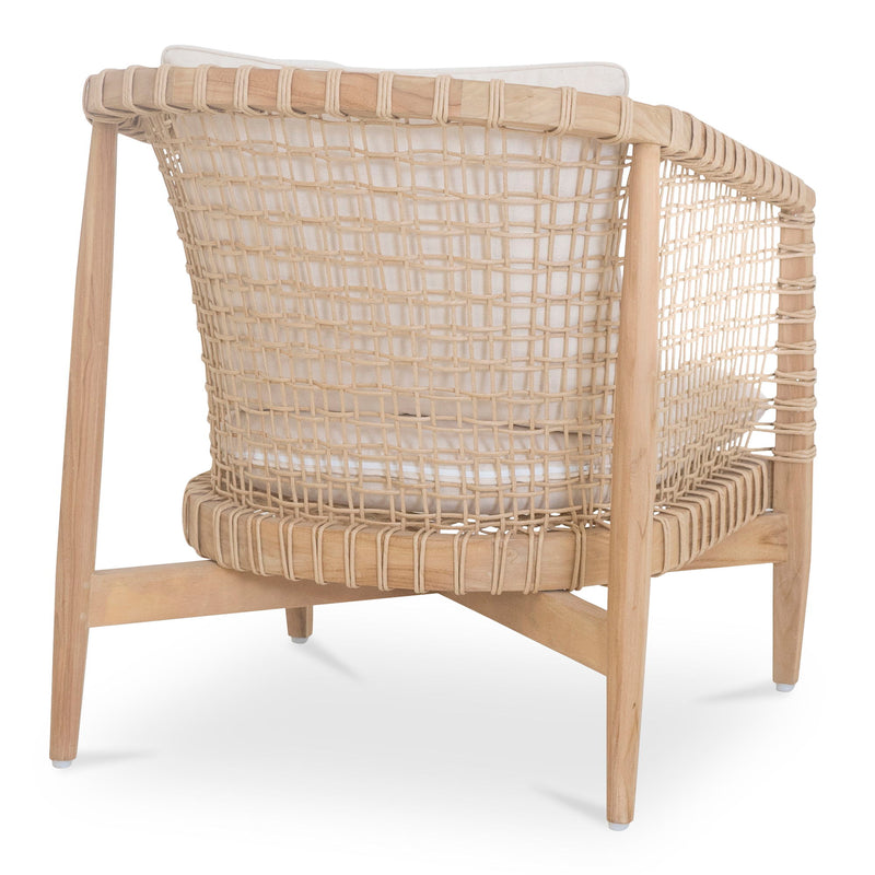 Kuna - Outdoor Lounge Chair - Beige - JaxCo Furniture