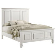 Sandy Beach - Panel Bed with High Headboard - JaxCo Furniture