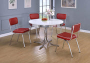 Retro - Round Dining Table Set - JaxCo Furniture