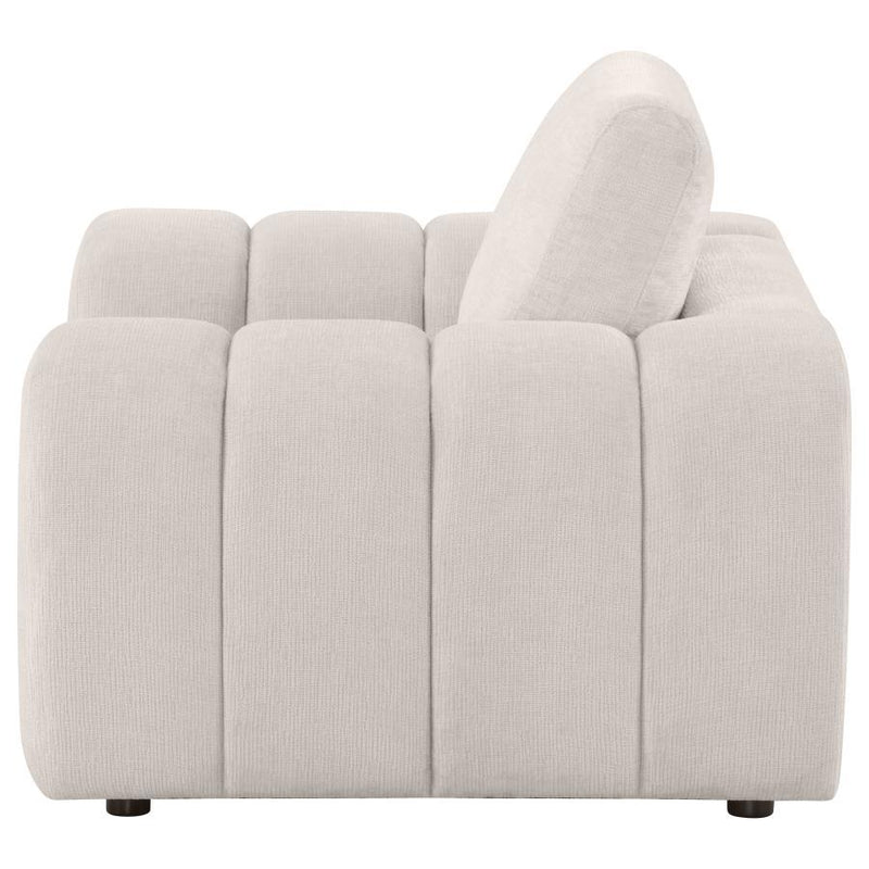 Burnett - Chenille Upholstered Accent Chair - JaxCo Furniture
