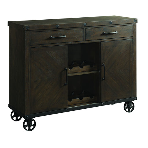 Colorado - Server - Dark Brown - JaxCo Furniture