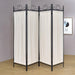 Dove - 4-Panel Room Divider Folding Shoji Screen - Beige - JaxCo Furniture