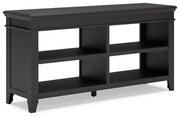 Beckincreek - Black - Credenza - JaxCo Furniture