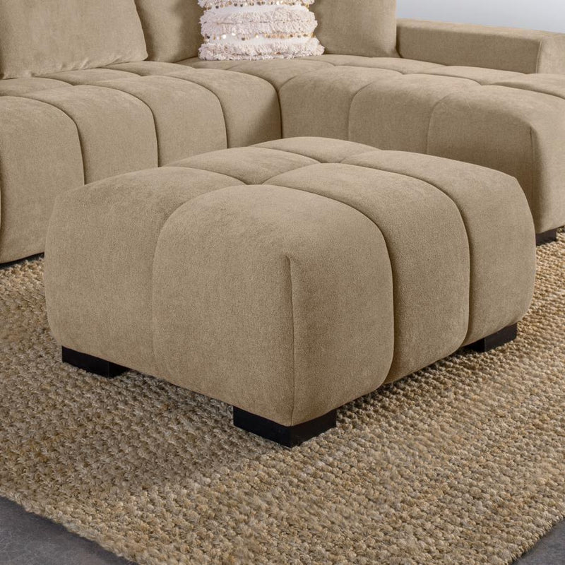 Octavia - Upholstered Rectangular Ottoman - JaxCo Furniture