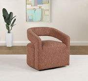 Westhill - Boucle Upholstered Swivel Accent Chair - JaxCo Furniture