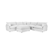 Caplan - 6 Piece Modular Sectional With Ottoman - JaxCo Furniture