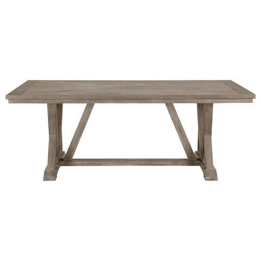 Cornelia - Rectangular Dining Table - Coastal Gray - JaxCo Furniture