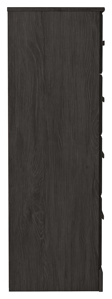Belachime - Charcoal - Four Drawer Chest - JaxCo Furniture