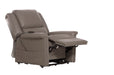 Elsie - Power Lift Power Lay Flat Recliner - Beige - JaxCo Furniture