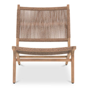Palma - Outdoor Lounge Chair - Warm Brown - JaxCo Furniture