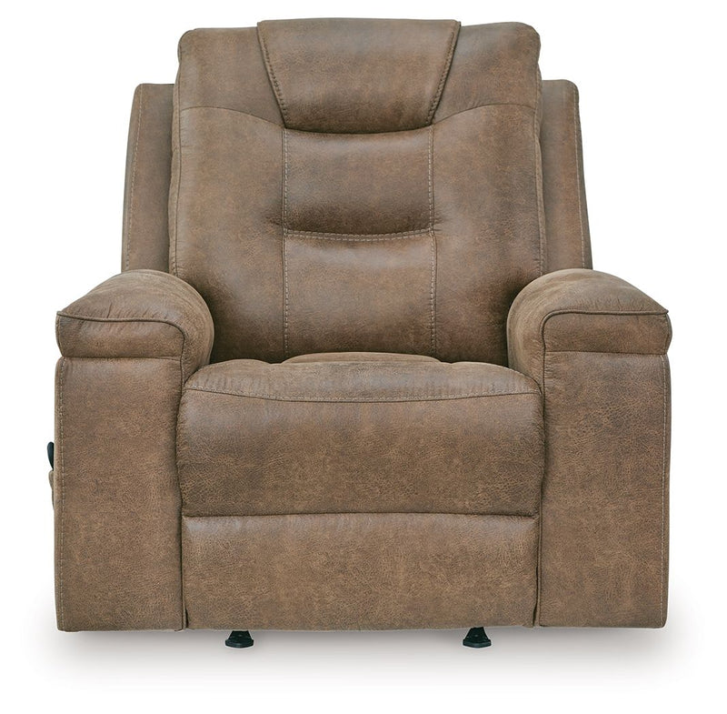 Stockworth - Earth - Rocker Recliner - JaxCo Furniture