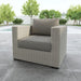 Blakley - Outdoor Lounge Chair (Set of 2) With Half-Round Wicker - Gray - JaxCo Furniture