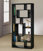 Linbrook - 8-Shelf Bookshelf - Black Oak - JaxCo Furniture