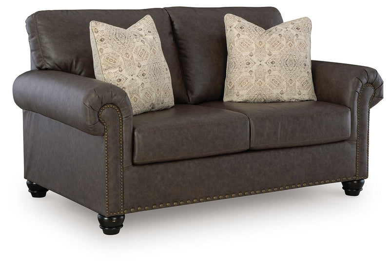 Roxmere - Umber - Loveseat - JaxCo Furniture