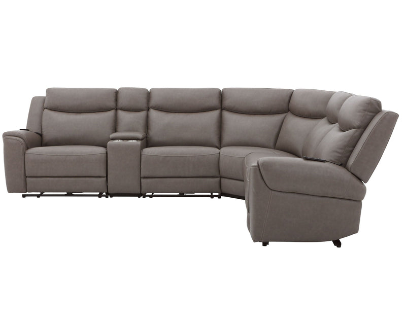 Momentum - Modular Power Reclining Sectional With Power Adjustable Headrests - JaxCo Furniture