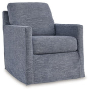 Nenana Next-gen Nuvella - Swivel Glider Accent Chair - JaxCo Furniture