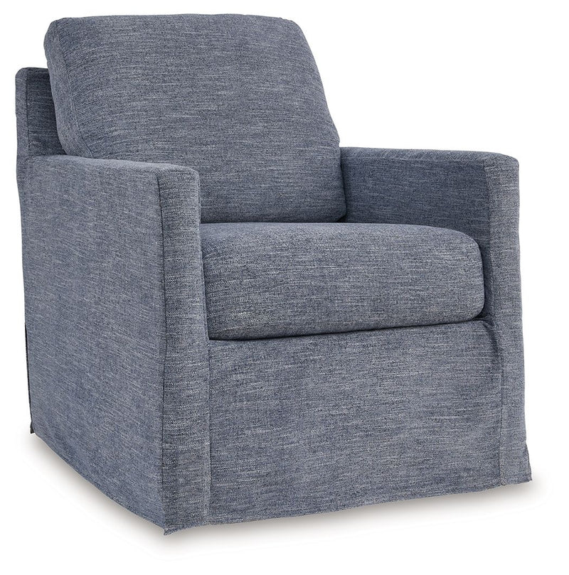 Nenana Next-gen Nuvella - Swivel Glider Accent Chair - JaxCo Furniture