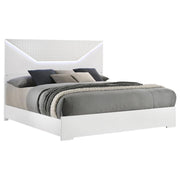 Ives - Panel Bed LED Headboard - JaxCo Furniture