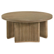 Adina - Round Wood Table - JaxCo Furniture