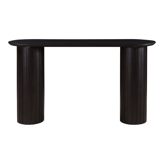 Povera - Console Table - Black - Acacia Wood - JaxCo Furniture