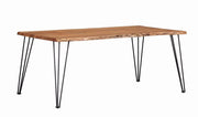 Sherman - Live Edge Dining Table - Natural Acacia - JaxCo Furniture