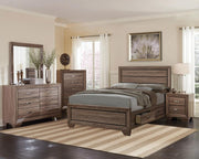 Kauffman - Wood Storage Panel Bed - JaxCo Furniture