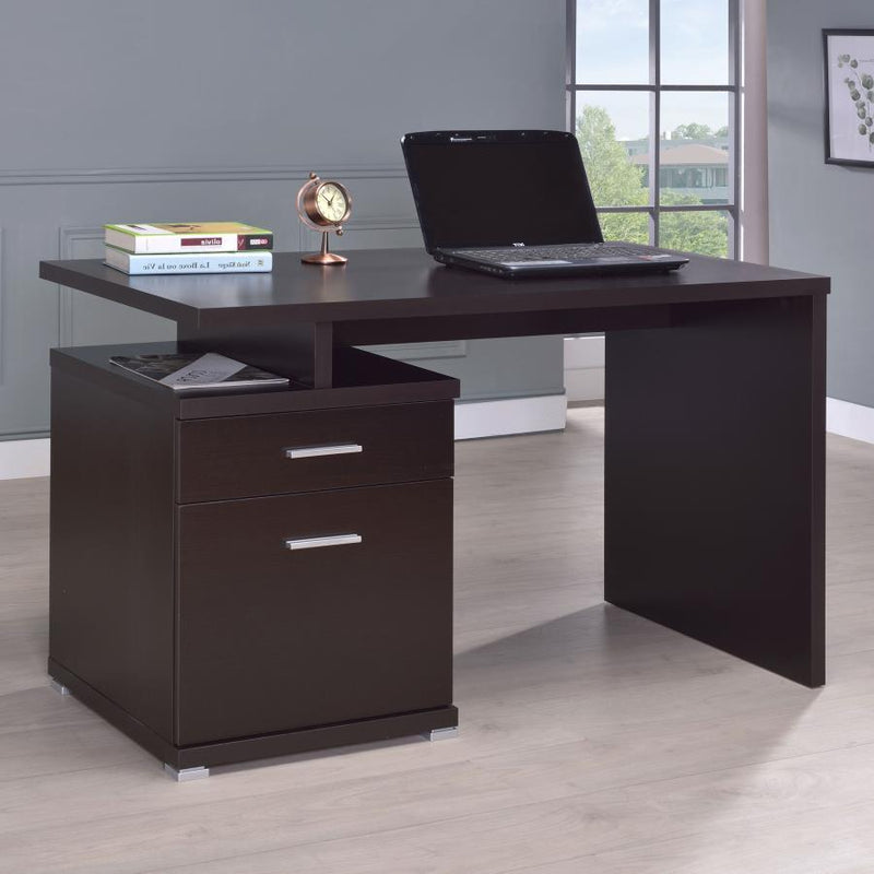 Irving - 2-Drawer Office Computer Desk - JaxCo Furniture