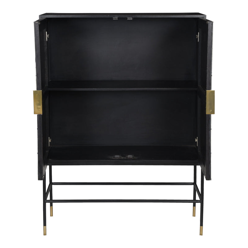 Shaws - Cabinet - Black - JaxCo Furniture