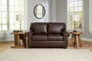 Colleton - Dark Brown - Loveseat - JaxCo Furniture