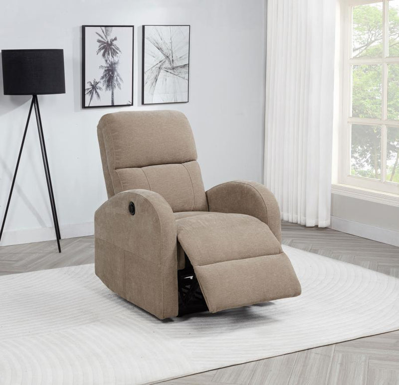 Grant - Upholstered Power Recliner Chair - JaxCo Furniture