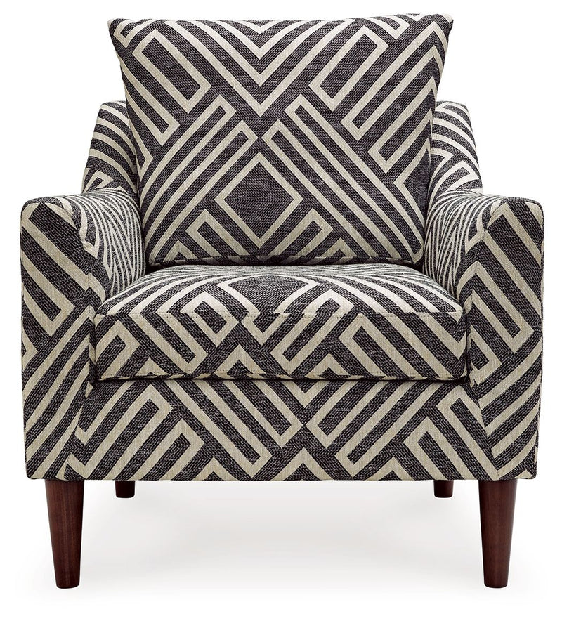 Morrilton Next-Gen Nuvella - Natural / Charcoal - Accent Chair - JaxCo Furniture