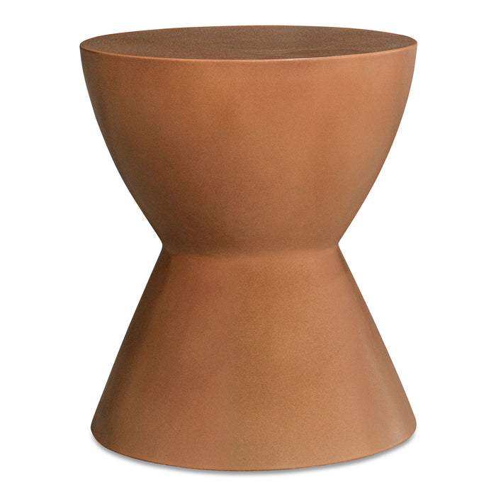 Hourglass - Outdoor Stool - Light Brown - JaxCo Furniture