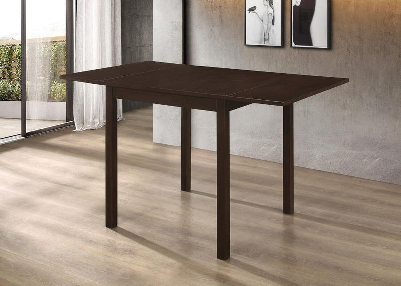 Kelso - Rectangular Extension Dining Table - Cappuccino - JaxCo Furniture