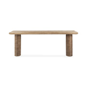 Ilaria - Rectangle Console Table - Sand Washed - JaxCo Furniture