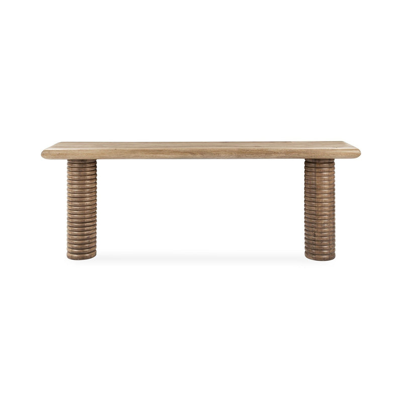 Ilaria - Rectangle Console Table - Sand Washed - JaxCo Furniture