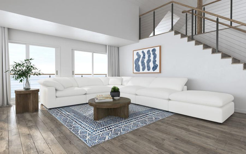 Raleigh - Boucle Upholstered Modular Sectional - JaxCo Furniture