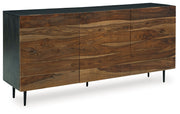 Darrey - Natural / Brown - Accent Cabinet - JaxCo Furniture