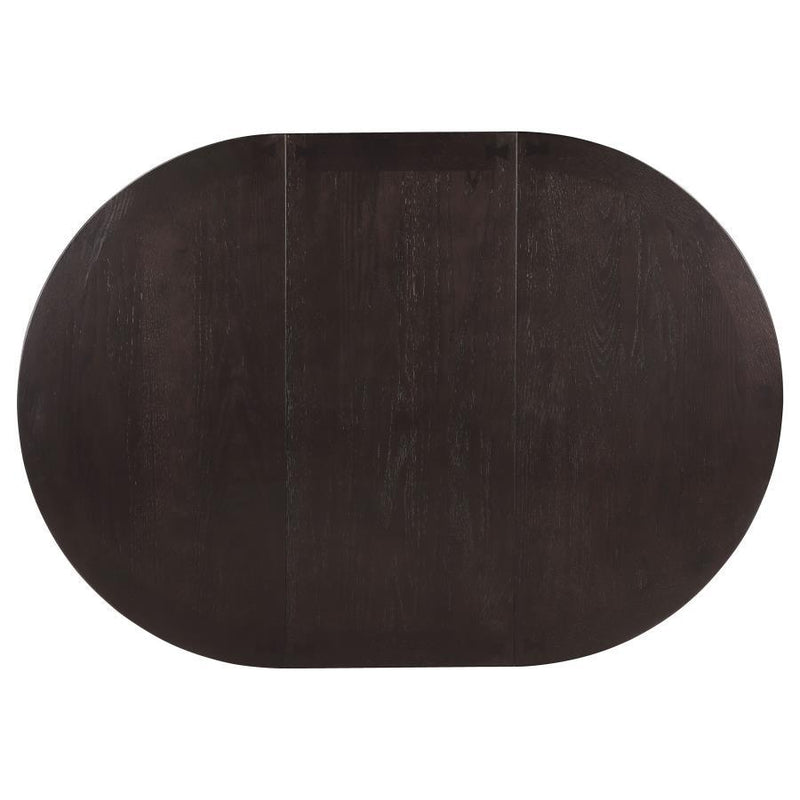 Lavon - 5-Piece Oval Extension Leaf Dining Set - JaxCo Furniture