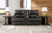 Mountainous - Eclipse - Power Reclining Loveseat With Console /Adj Headrest - JaxCo Furniture