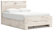 Lawroy - Panel Bed With Storage - JaxCo Furniture