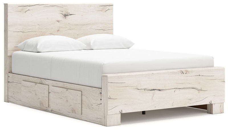 Lawroy - Panel Bed With Storage - JaxCo Furniture