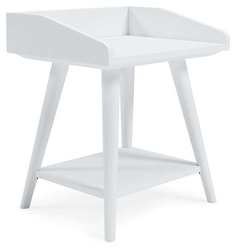 Blariden - White - Accent Table - JaxCo Furniture