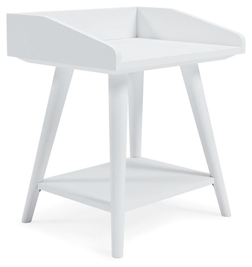 Blariden - White - Accent Table - JaxCo Furniture