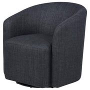 Mossbrook - Fabric Upholstered Swivel Accent Chair - JaxCo Furniture