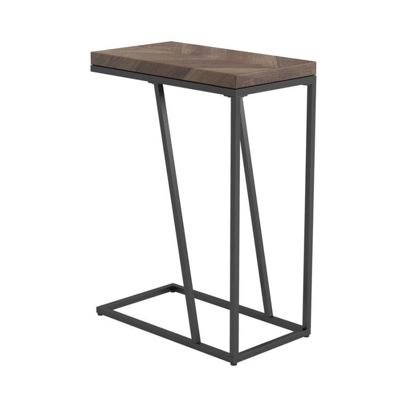 Sergio - Engineered Wood C-Shaped Side Table - JaxCo Furniture