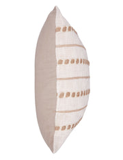 Melange - Lago Pillow - Ivory / Natural - JaxCo Furniture