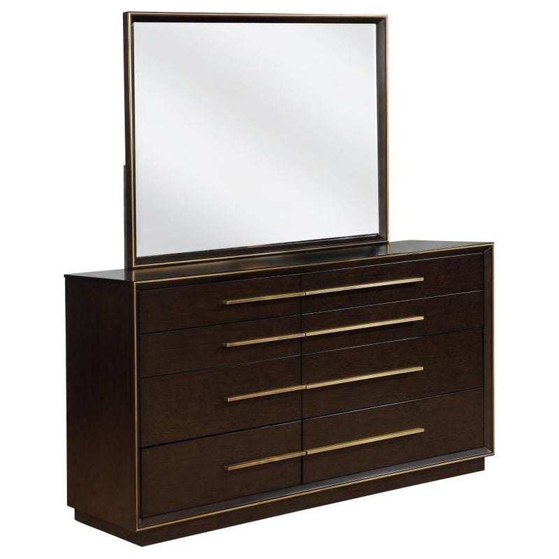 Durango - 8-Drawer Dresser With Mirror - JaxCo Furniture
